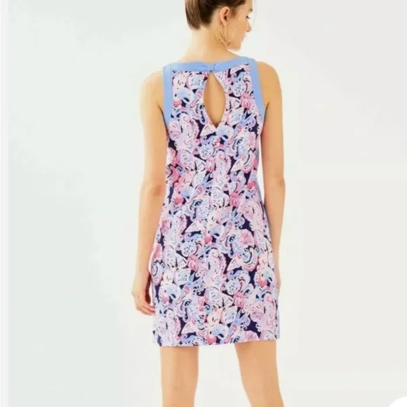 NWT Lilly Pulitzer Size 2 Angie Stretch Shift Dress - Picture 5 of 15